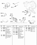 Control Bracket Modules Tigger Ignition Diagram and Parts List for 433447-0215-E2  Briggs and Stratton Engine